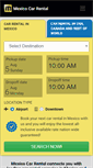 Mobile Screenshot of mexicocarrental.com